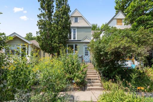 3522 14th Ave. S. is part of a street scape dotted with native and pollinator gardens.