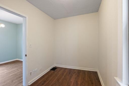Additional main-floor room offers the flexibility to become a home office, den, music room, craft room or whatever suits your lifestyle.