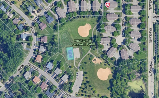 Windwood Passage Park is steps away