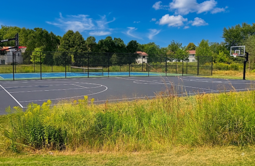 Basketball court