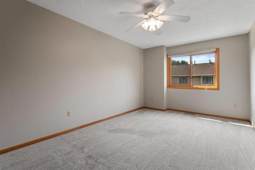 Master Bedroom is generously sized