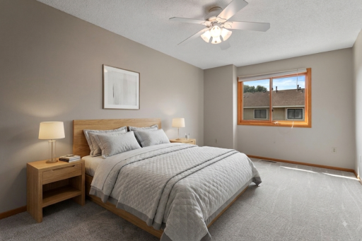 Master Bedroom virtually staged