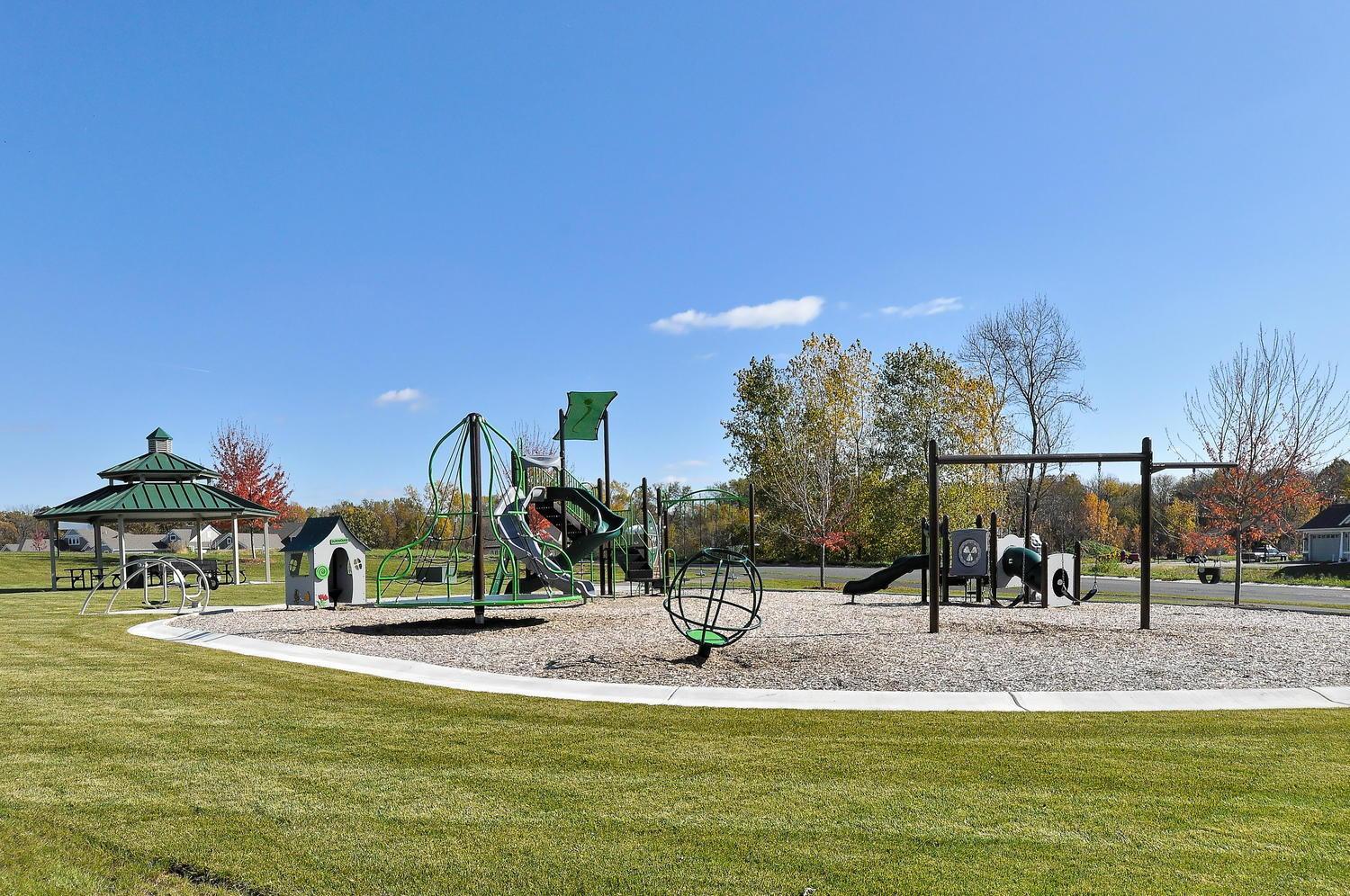 Expansive nearby playground