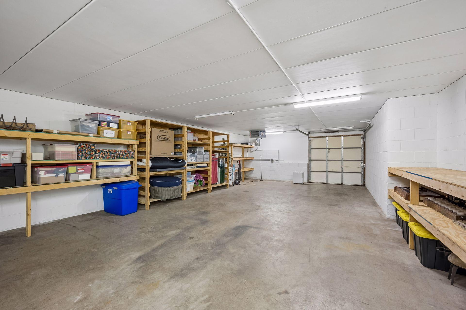 Spancrete lower level garage