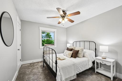 One of three main level bedrooms