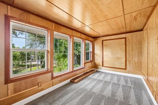 Fully enclosed three season porch