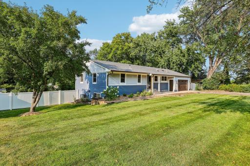 Situated on a more .55 acre lot