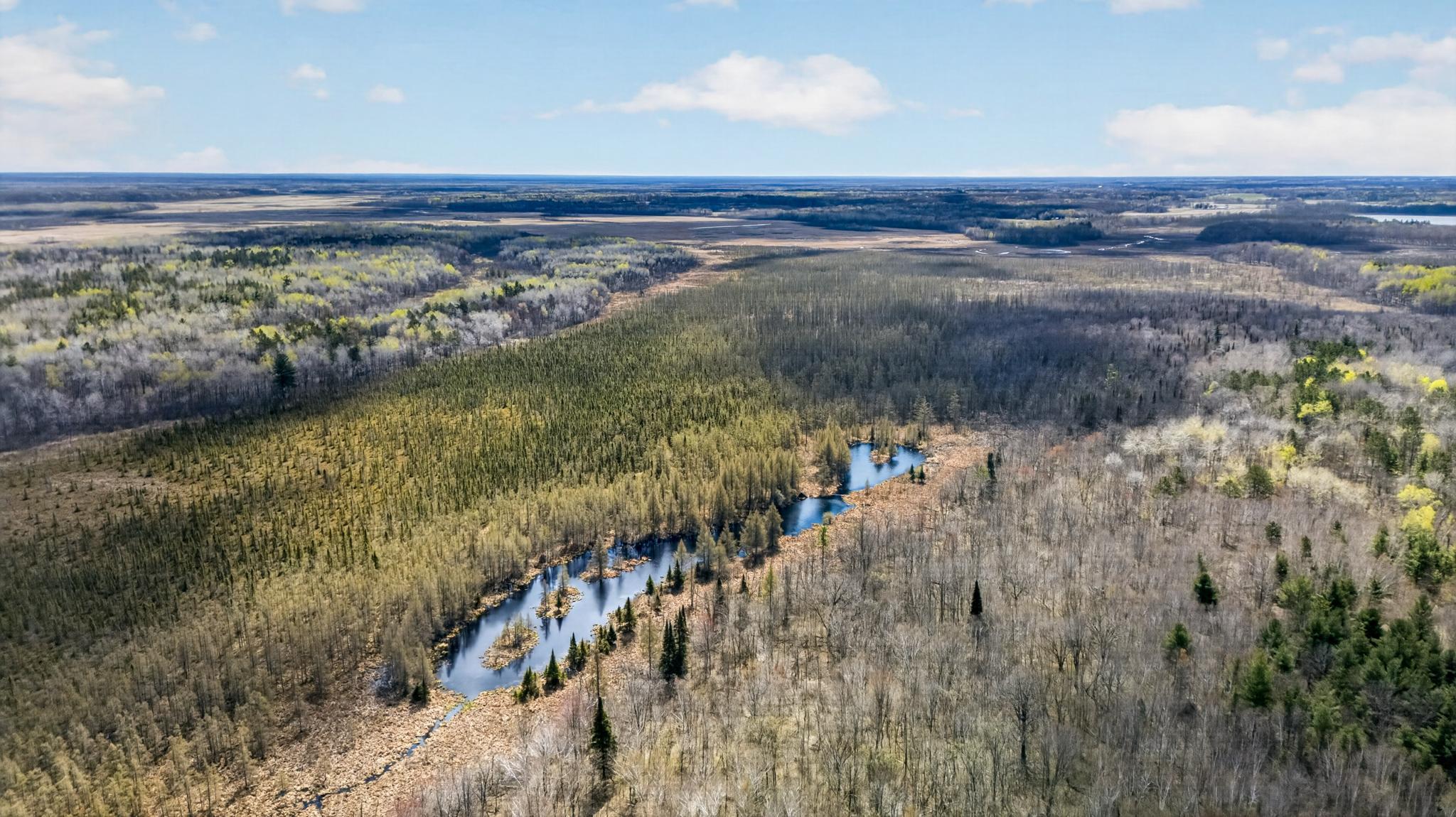unique pond on property