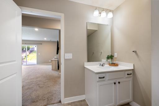 Bathroom lower level