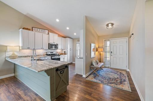 Large open foyer