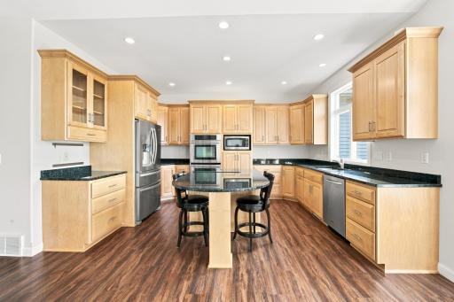 huge kitchen