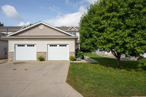 Being an end unit gives an extra sense of privacy and side yard space!