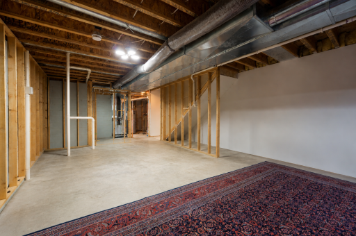 Or, if you need more finished living space, the basement is ready for your ideas with an egress window and roughed-in bathroom.