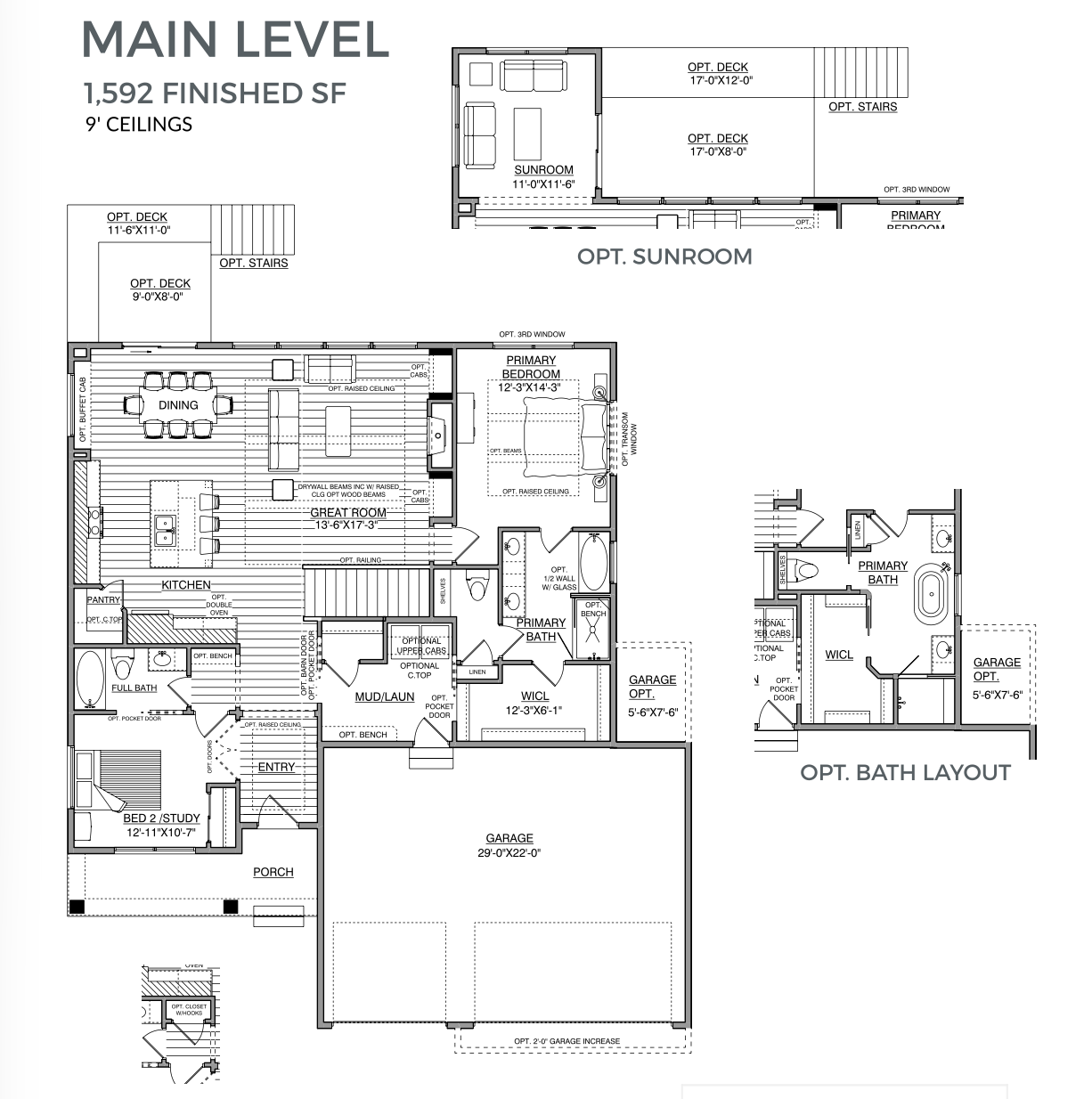 Main floor floor plan