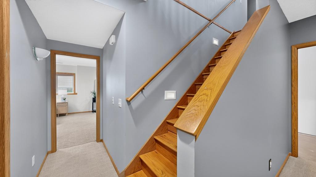 27 Staircase to lower level and hallway