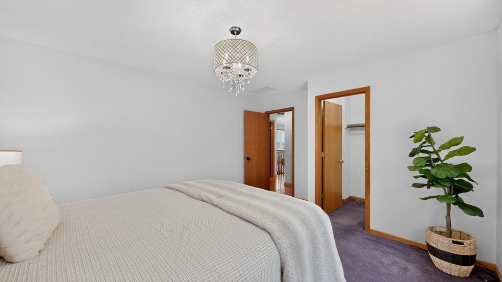 19 Main Floor Primary Bedroom with walk-in closet