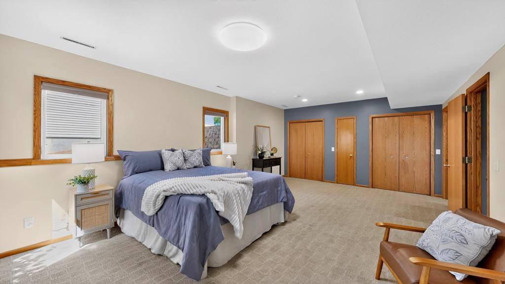 29 Primary Bedroom lower level:lots of closet space