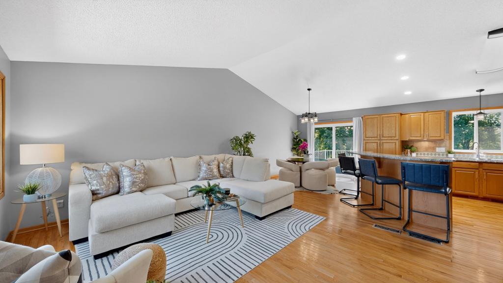 3 Main Floor Living Room:Kitchen:Dining Room