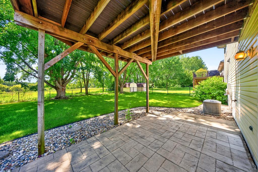 47 Patio Area for walkout lower level
