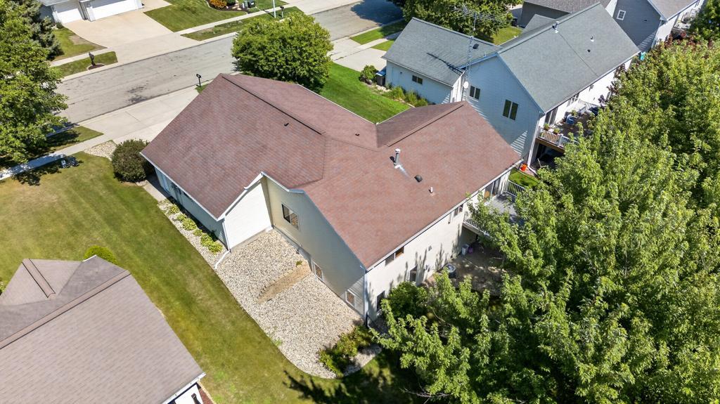 52 Aerial View Back of Home