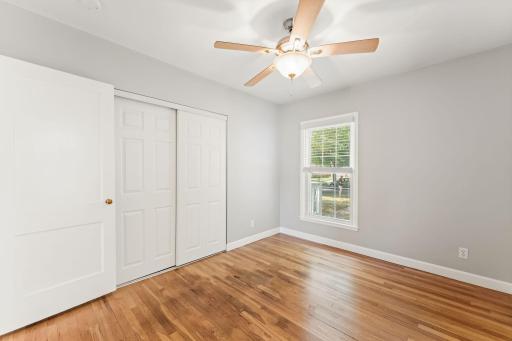 Third Bedroom on Main Level that is large enough to be the Primary or Guest Bedroom.