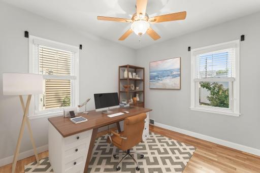 Second Bedroom on Main Floor. Perfect for a home office!