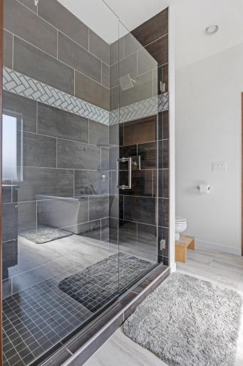 Tile Surround Shower
