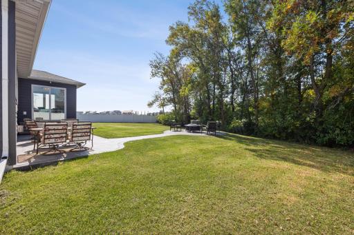 Fully Fenced Backyard
