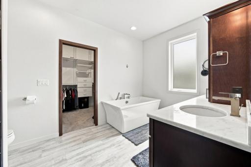 Master Bathroom with Soaker Tub