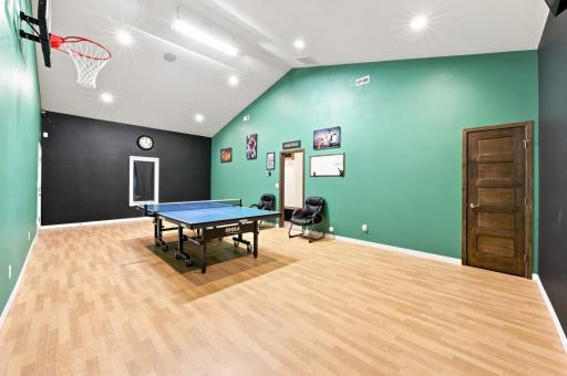 Gaming Area with Engineered Flooring