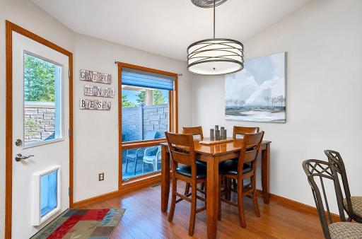 Informal Dining/Rear Yard Entrance