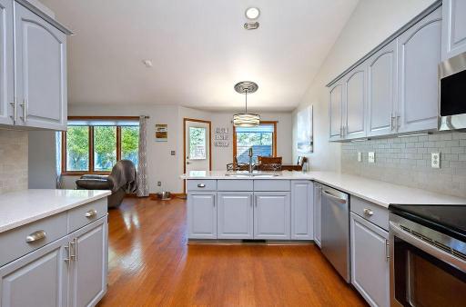 Kitchen Looking Towards Rear Yard