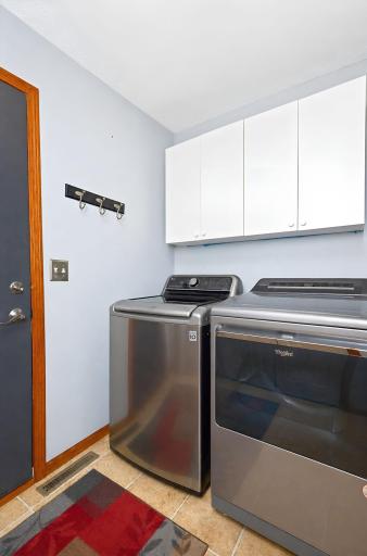 Laundry Room off of the Kitchen