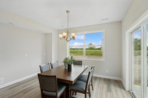 Dining - photo is of a previous inventory home. Inquire for more details and options.