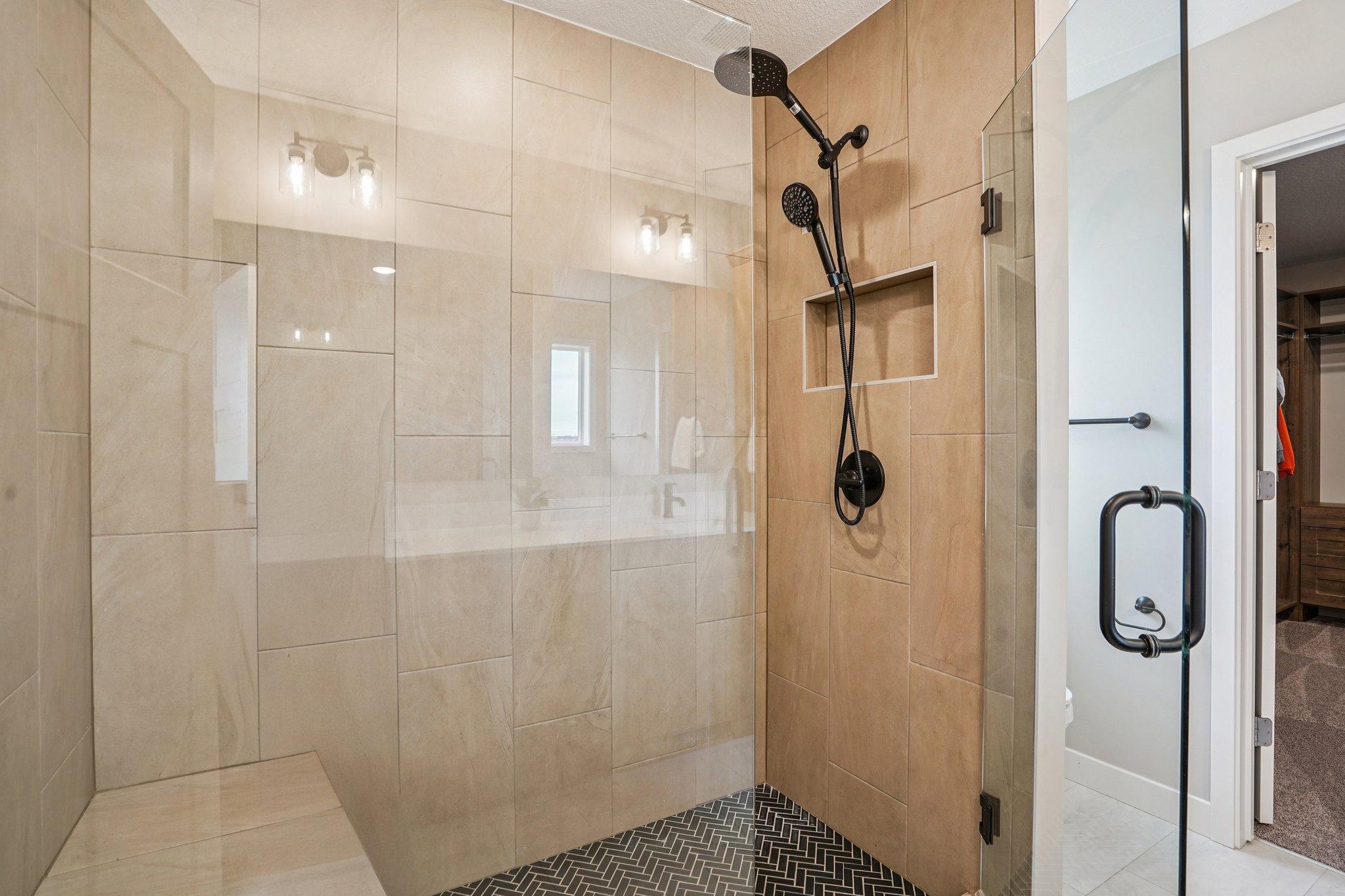 Walk-in Shower.