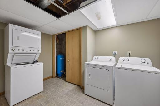 Laundry Room includes W/D, utility sink, and 2020 Well Tank
