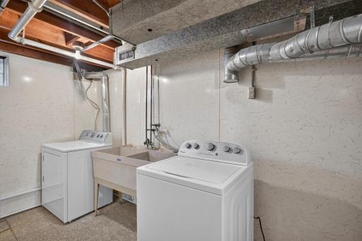 Laundry basement