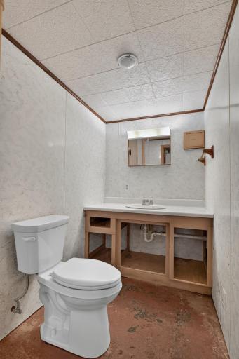 Half bath basement
