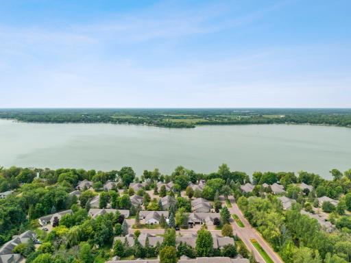 Community view overlooking Green Lake