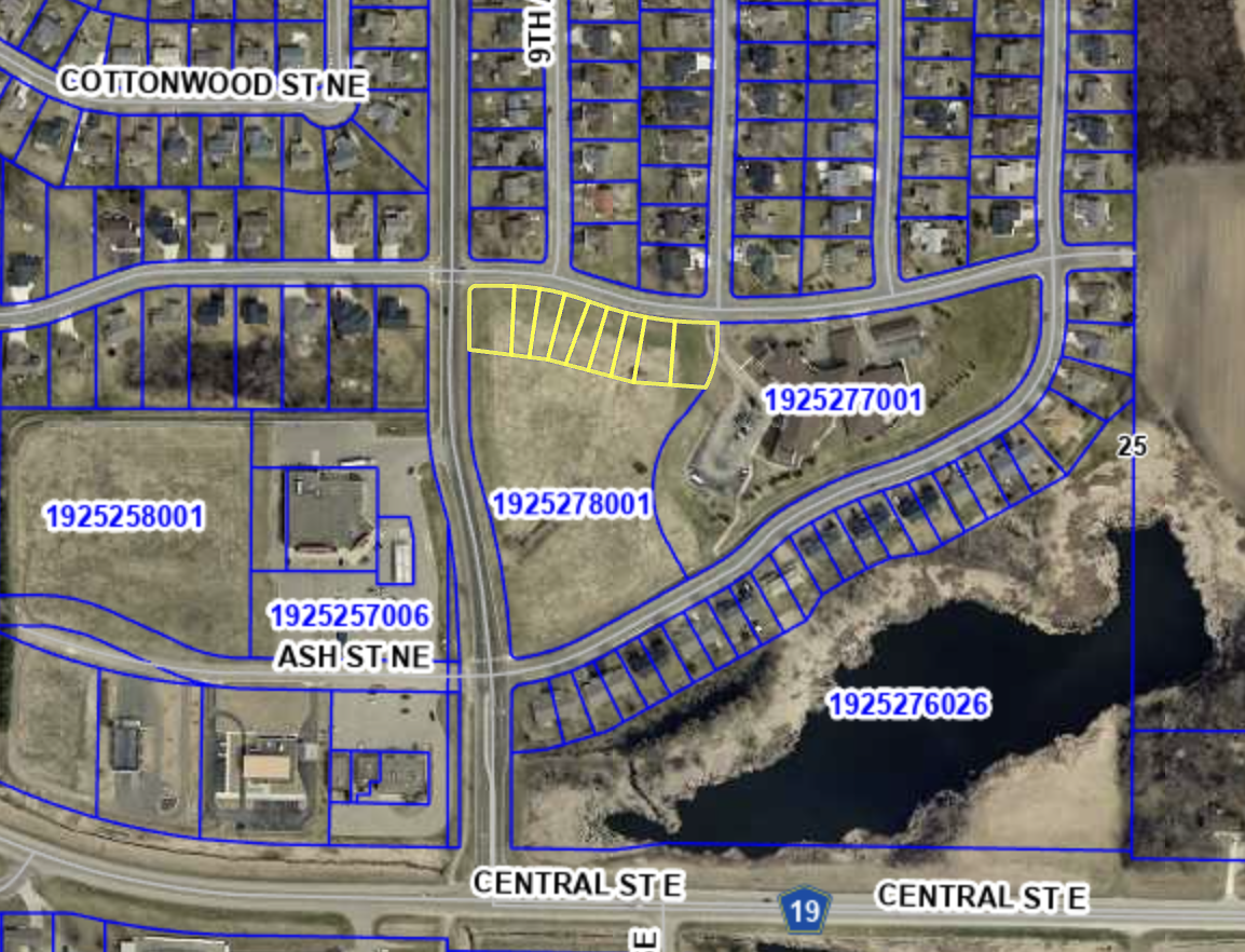 Lots 2 through 9 Block 1 of Harvest Pond 4th ADD
