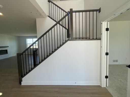 (Photo is of the actual home in progress.)
