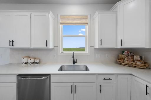 (Photo of a decorated model, actual homes finishes will vary)