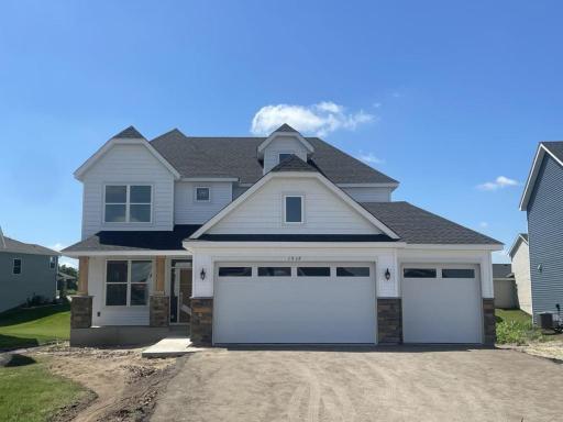 Welcome to 1938 Fulton Rd! (Photo is of the actual home in progress.)