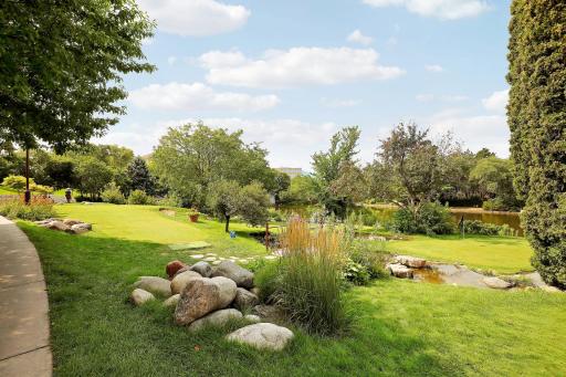 Beautiful grounds to enjoy all season long!