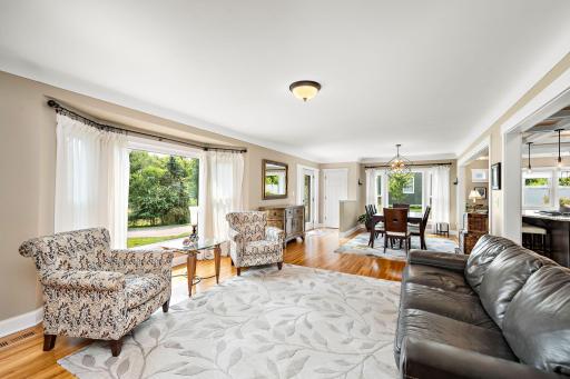 Hardwood floors throughout the main level!