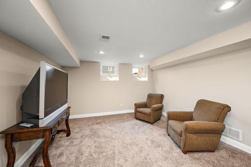 This would be a great spot for a game table, or play area, or maybe a work-out space...you decide!