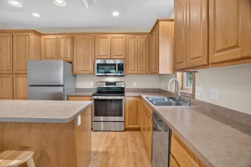 Tons of Cabinet & Counter Top Space