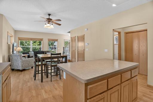 Center Island w/Electrical Outlet