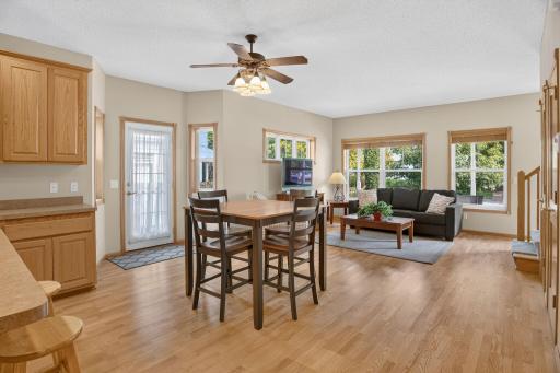 Dining, Living Room, & Side Entrance