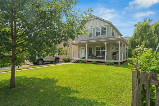 Front Yard & Wrap Around Porch